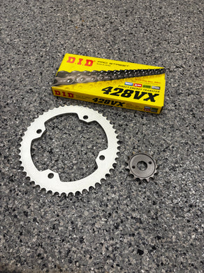 CRF150 Hybrid Chain & Sprocket Kit