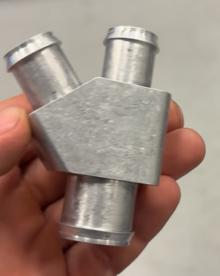 Can-Am Billet Coolant Y pipe