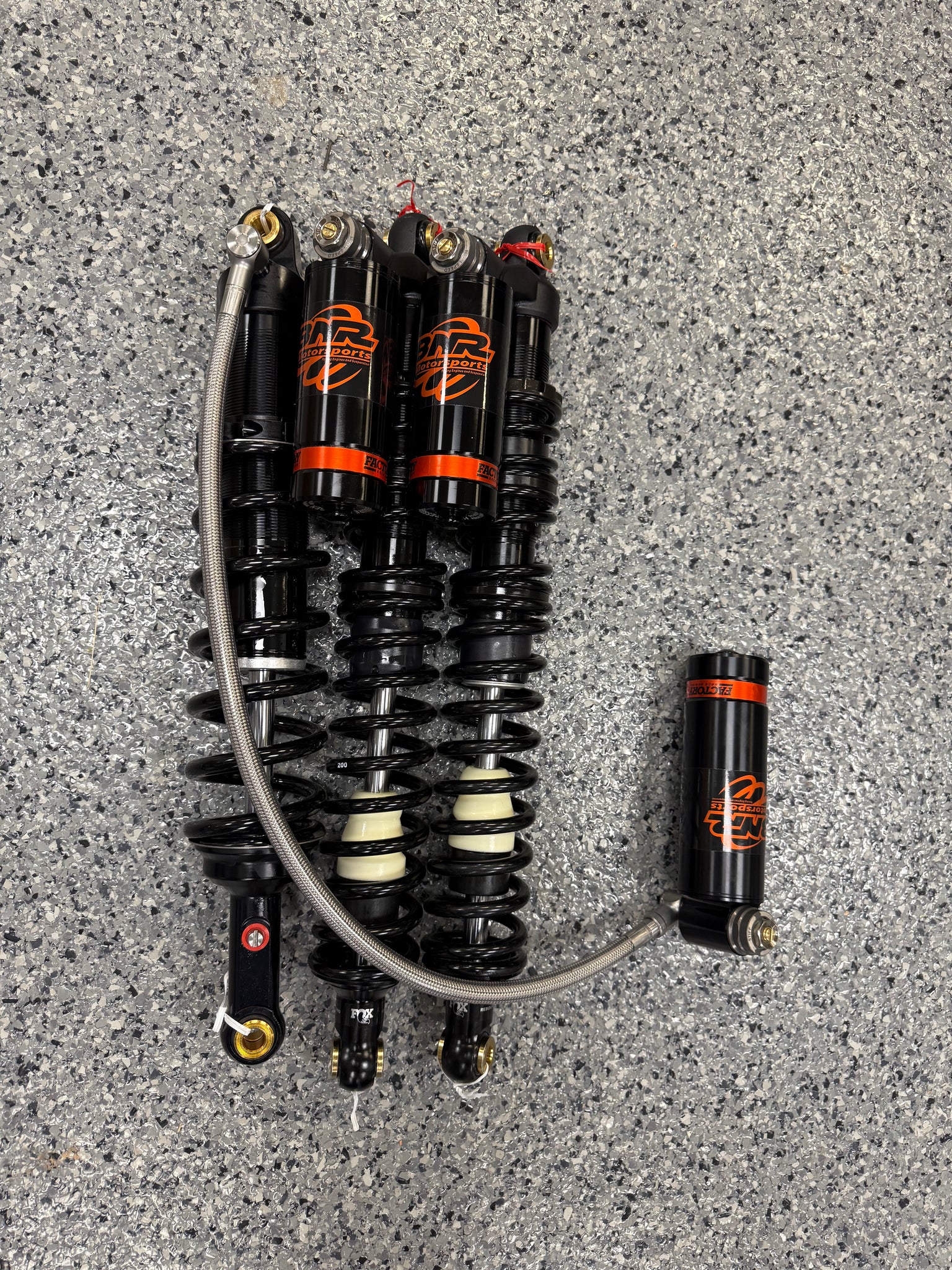 Bnr Racing BNR Custom Full Suspension SETUP YFZ450r with LoneStar DC-Pro XC A-Arm ...