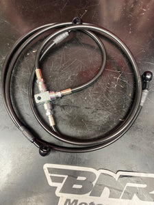 Yamaha Yfz450r Front Stainless Braided Brake Lines