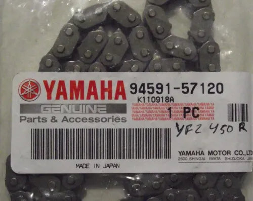 YAMA・YYP YFZ450R Cam Chain Timing OEM Chain 94591-57120 – BNR Motorsports